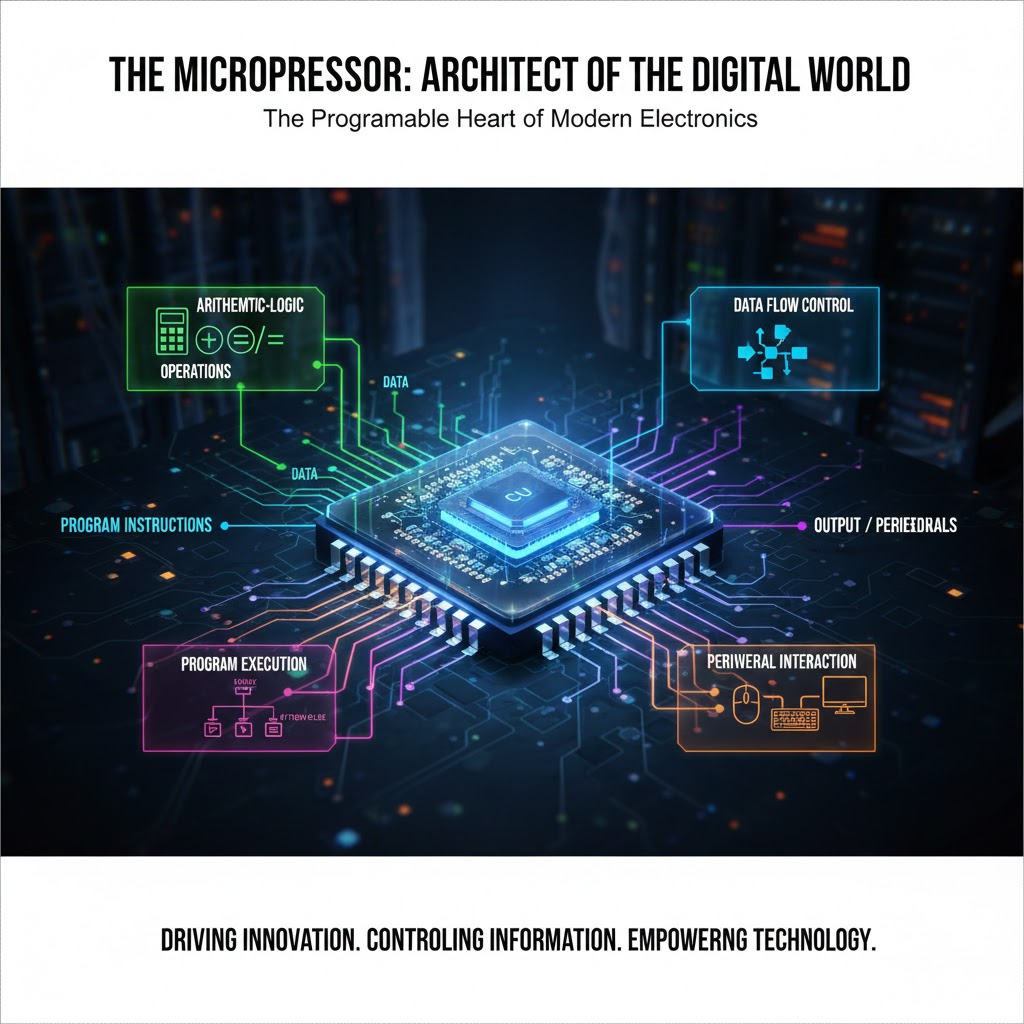 Микропроцессор: определение и концепция