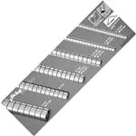 0097013621 (Прокладки EMI, простыни, поглотители и экранирование)