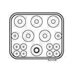 RPRM16-02SNAS (Высокая скорость / модульные разъемы)