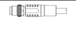 CDM815-04A-01MST-1M-67 (Круглые метрические разъемы)