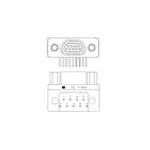 1532258-6 (D-Sub Micro-D-разъемы)