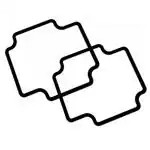 1550Z104GASKET (Корпуса, коробки и случаи)