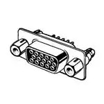 XM4L-1542-502 (D-Sub Высокие разъемы высокой плотности)