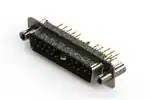627-21W1624-1T4 (D-Sub смешанные контактные разъемы)