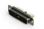627-21W1624-4T1 (D-Sub смешанные контактные разъемы)