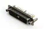 627-21W1624-5T6 (D-Sub смешанные контактные разъемы)