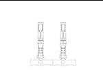 SAF16B-01G03 (Стандартные круглые контакты)