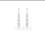 SAM16B-01G03 (Стандартные круглые контакты)