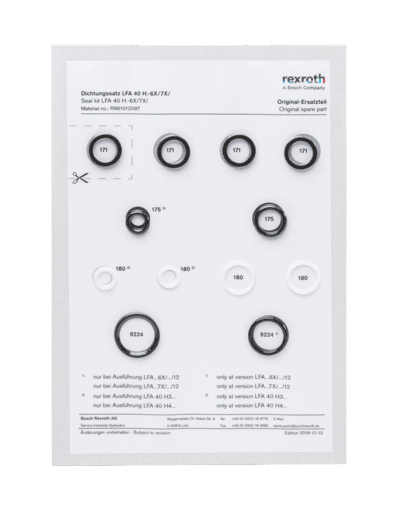 Запасные части насосов Bosch Rexroth