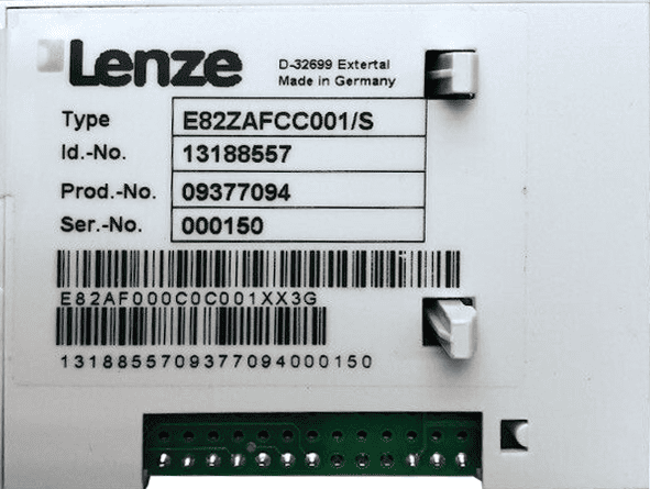 Lenze E82ZAFCC001/S арт. 13189245